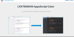 L’extension AppScript Color